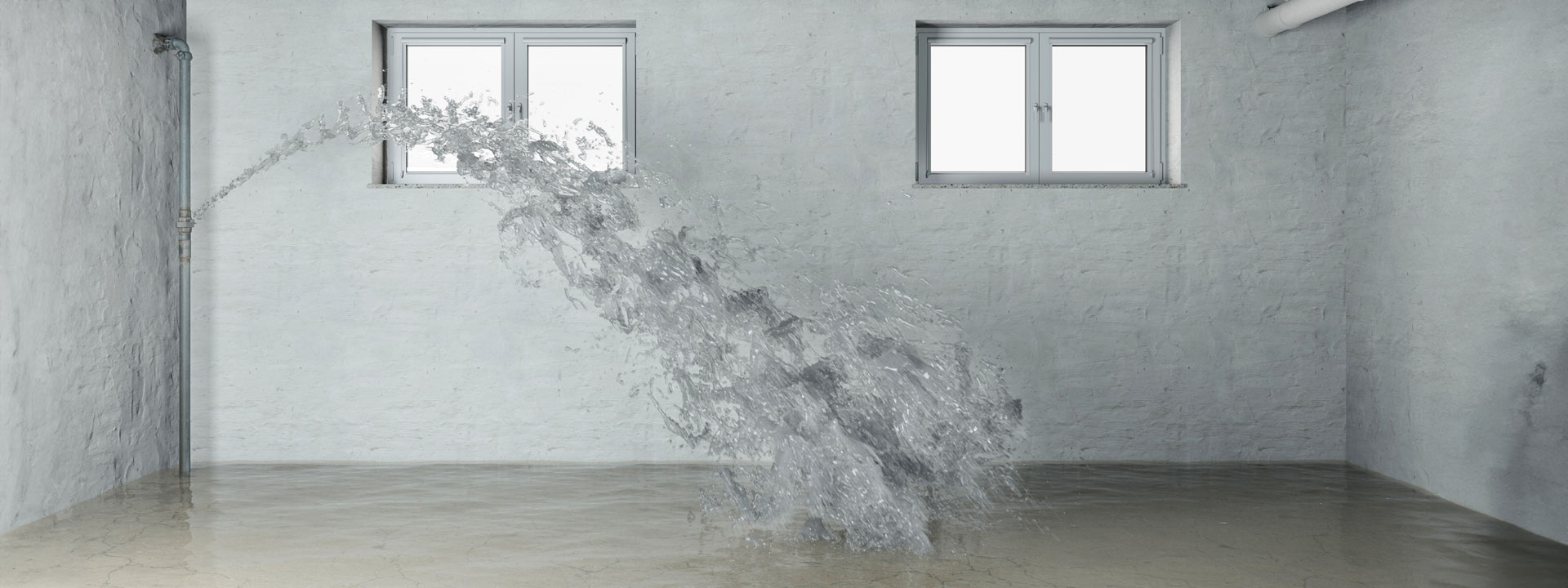 Wasserrohrbruch
